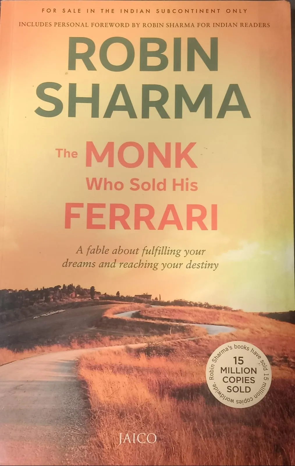The Monk Who Sold His Ferrari